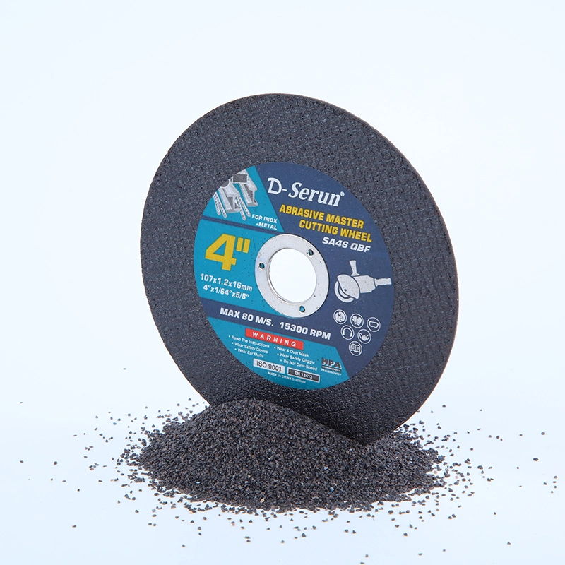4inch Black Cutting Wheel 2nets for Metal and Stainless Steel