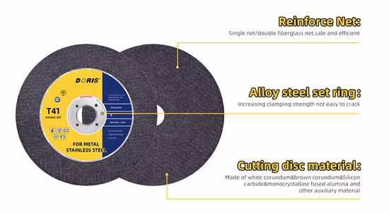 Super Thin Cutting Wheel, 4X1, Double Nets Black, for General Metal and Steel Cutting