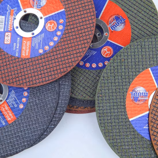 105mm, 115mm, 125mm Abrasive Cutting Discs for Metal/Stainless Cutting